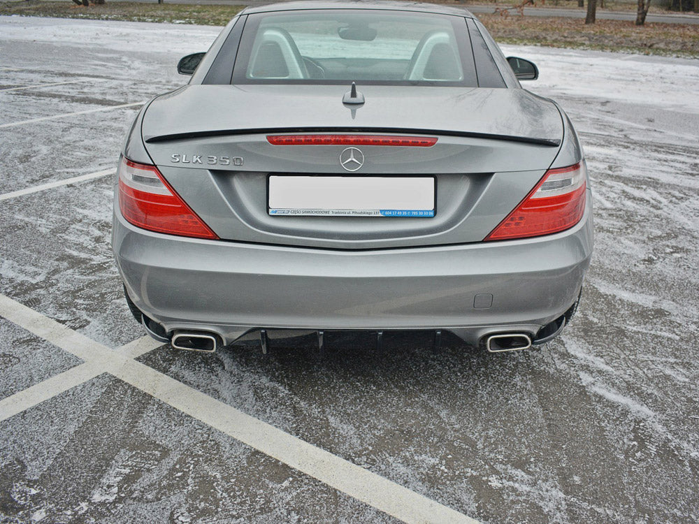 Rear Side Splitters V.1 Mercedes-benz SLK R172 Standard (2011-2015)