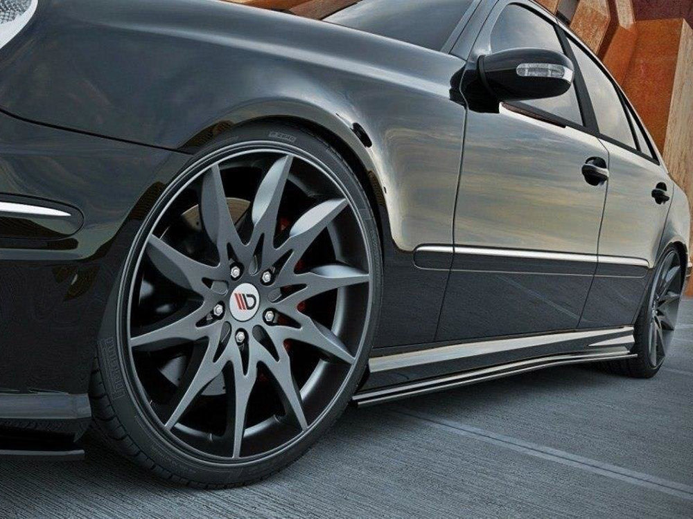 Side Skirts Diffusers Mercedes E-class W211 AMG