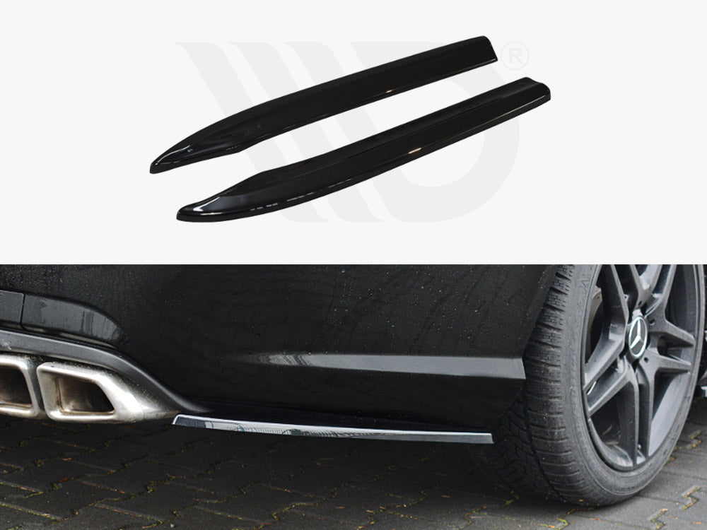 Rear Side Splitters Mercedes E-class 212 63 AMG (2009-2012)