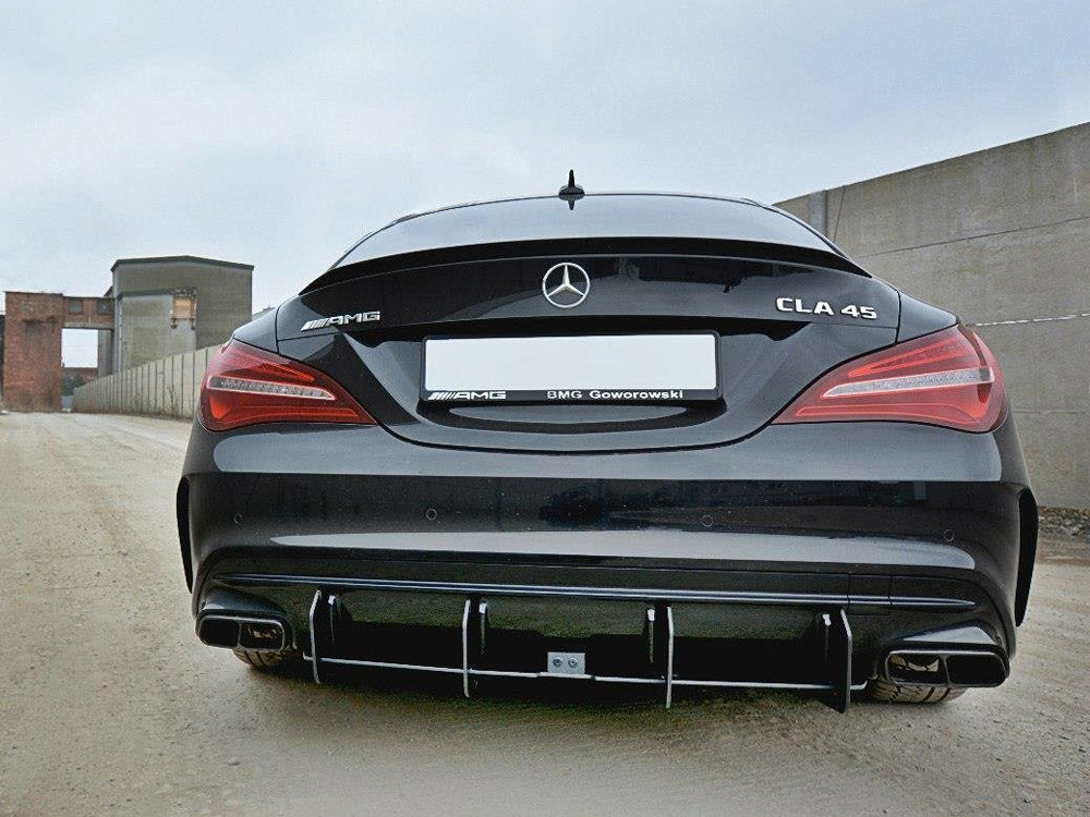 Rear Diffuser V.2 Mercedes CLA A45 AMG C117 Facelift (2017-UP)