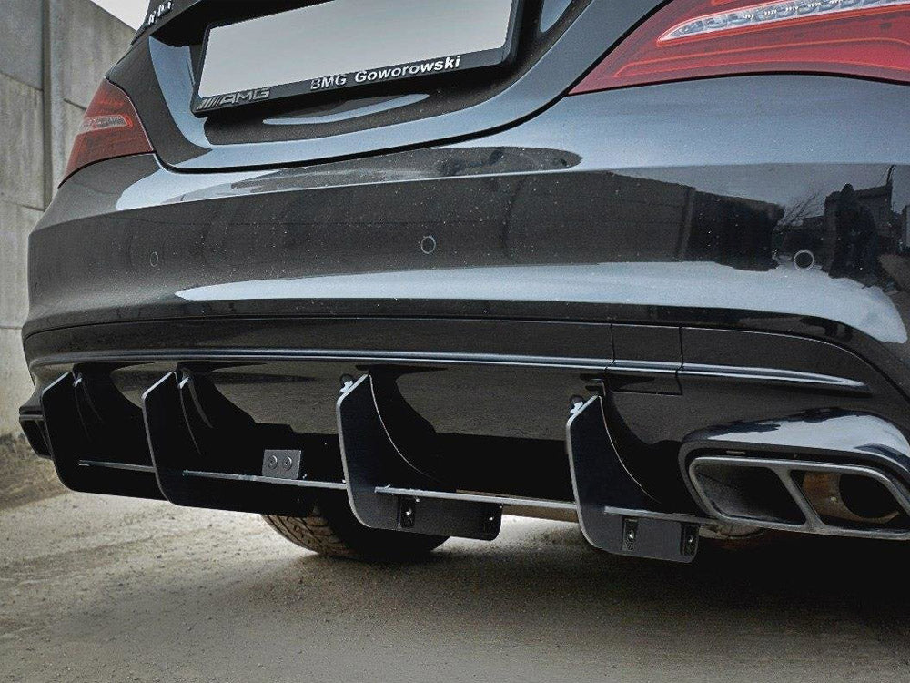 Rear Diffuser V.2 Mercedes CLA A45 AMG C117 Facelift (2017-UP)