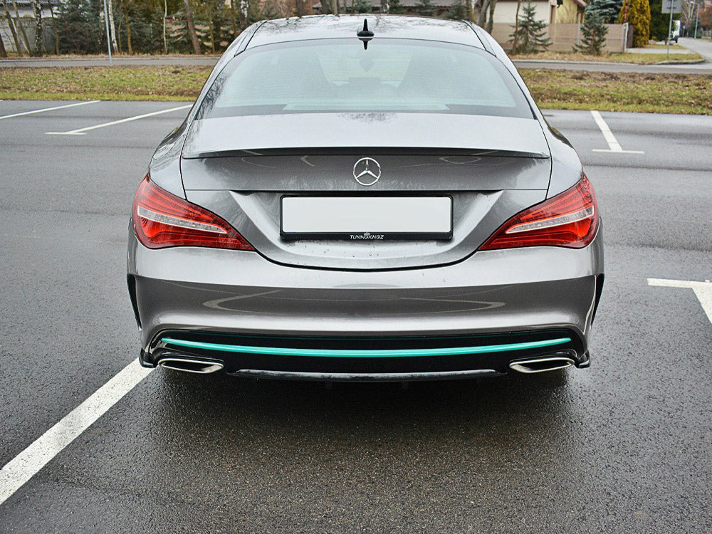 Rear Side Splitters Mercedes-Benz CLA C117 AMG-Line Facelift