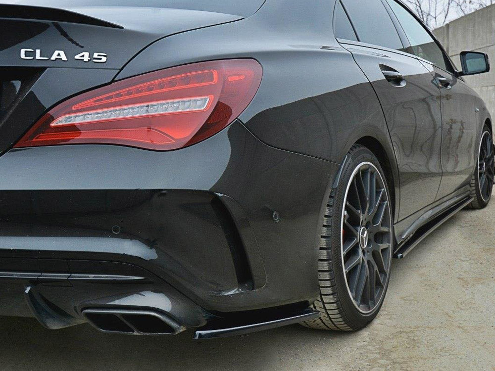 Rear Side Splitters Mercedes CLA A45 AMG C117 Facelift (2017-UP)