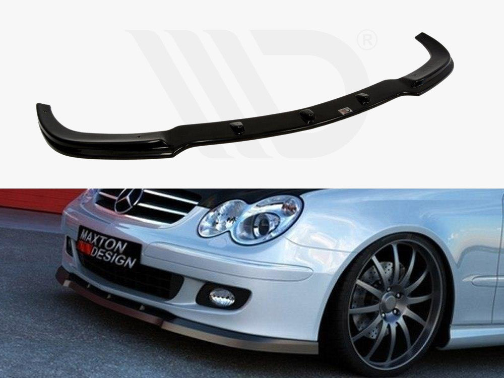 Front Splitter Mercedes CLK W209 Facelift Model For Standard Version