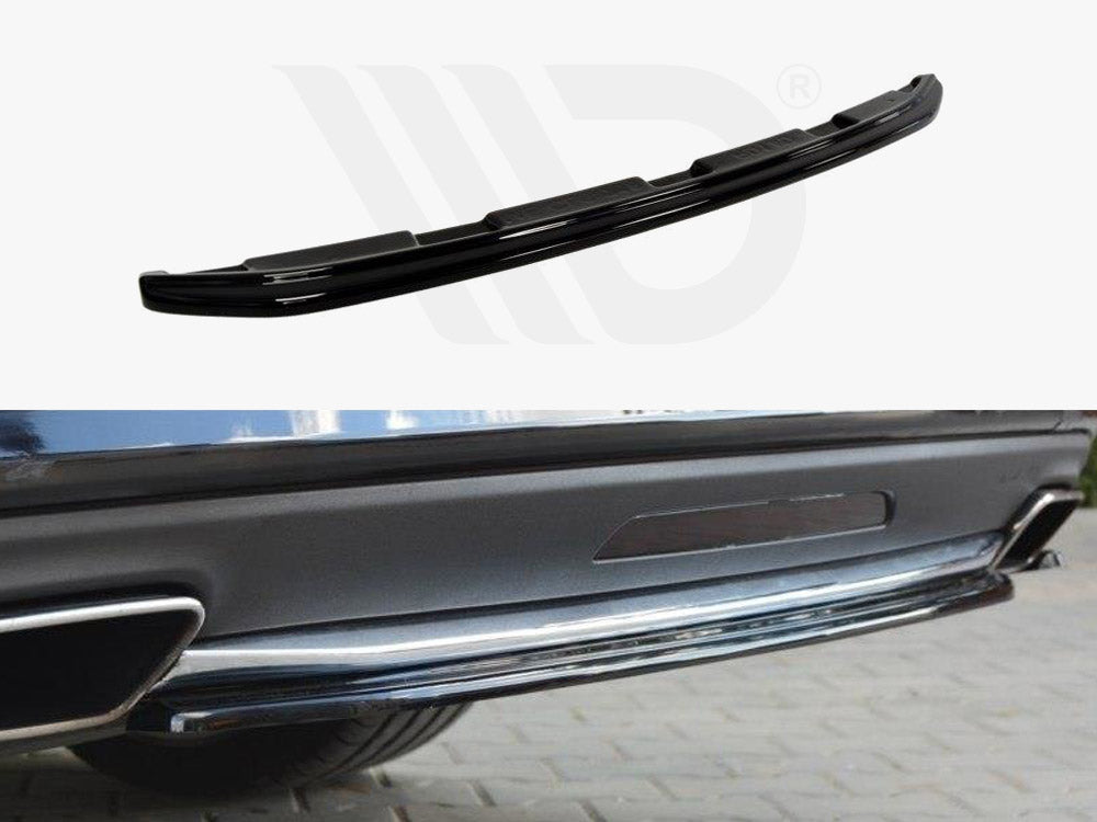 Central Rear Splitter Mercedes CLS C218 Amg-line (Without A Vertical BAR) (2011-2014)