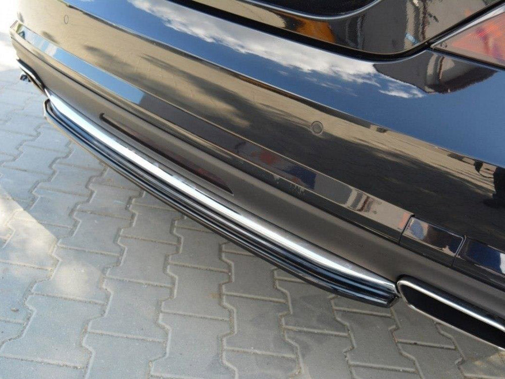 Central Rear Splitter Mercedes CLS C218 Amg-line (Without A Vertical BAR) (2011-2014)