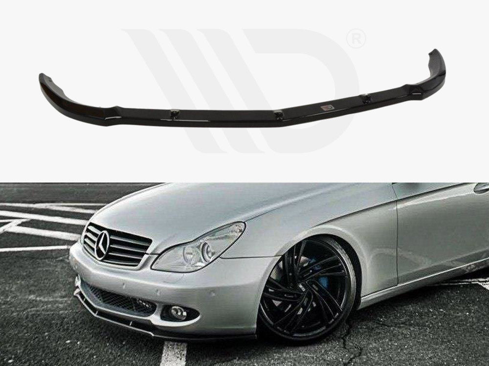 Front Splitter Mercedes CLS C219 Standard Bumper (2004-2008)