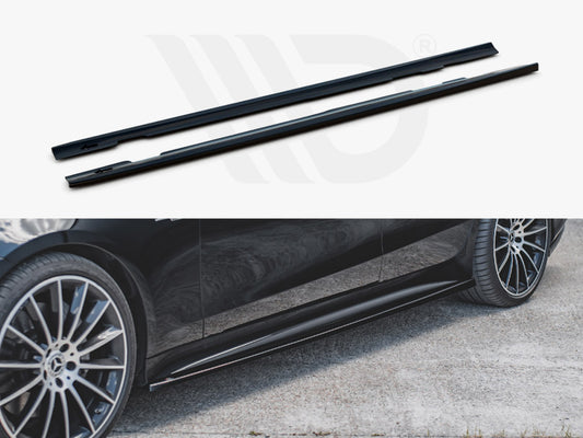 Side Skirts Splitters Mercedes-benz CLS AMG Line / 53AMG C257 (2018-2021)