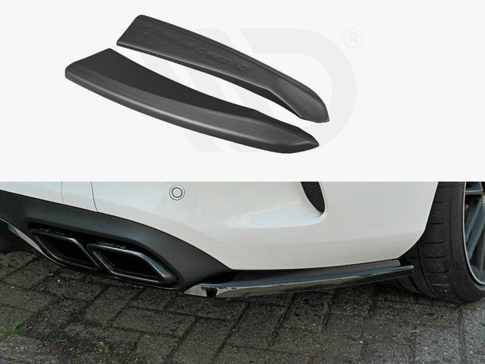 Rear Side Splitters Mercedes C 205 63 AMG Coupe (2016-2018)