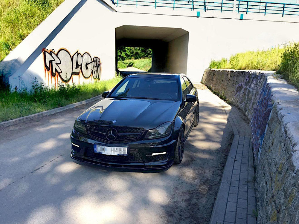 Front Splitter Mercedes-Benz C63 AMG Sedan / Estate W204 / S204 Facelift