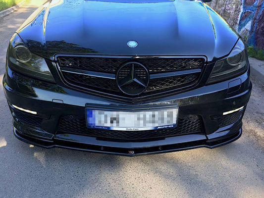 Front Splitter Mercedes-Benz C63 AMG Sedan / Estate W204 / S204 Facelift