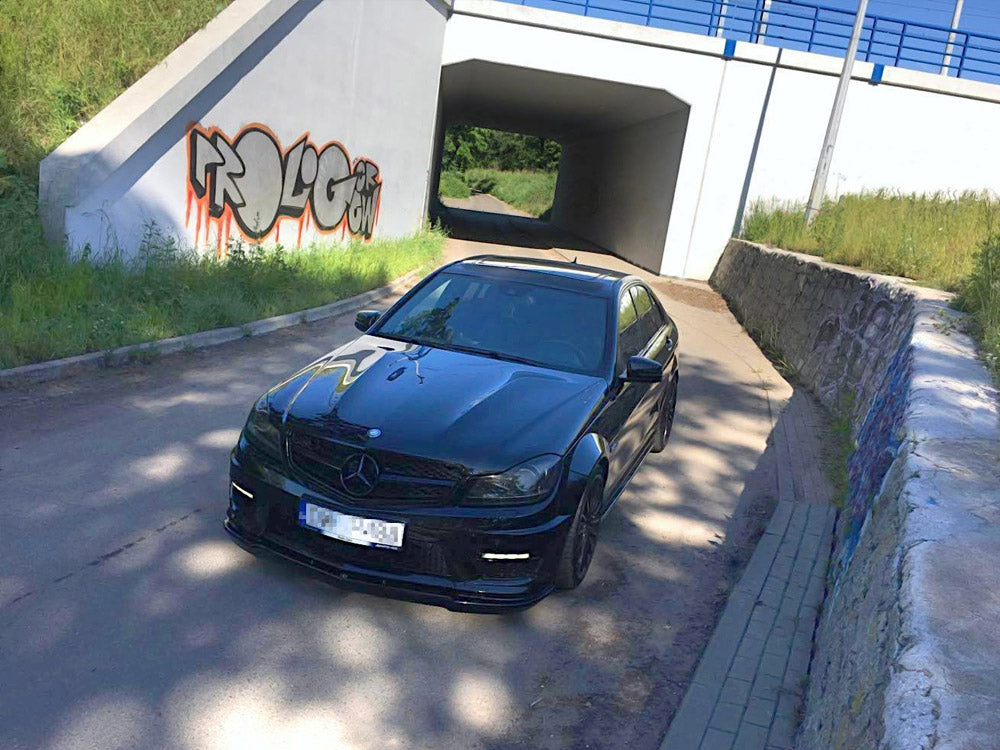 Front Splitter Mercedes-Benz C63 AMG Sedan / Estate W204 / S204 Facelift