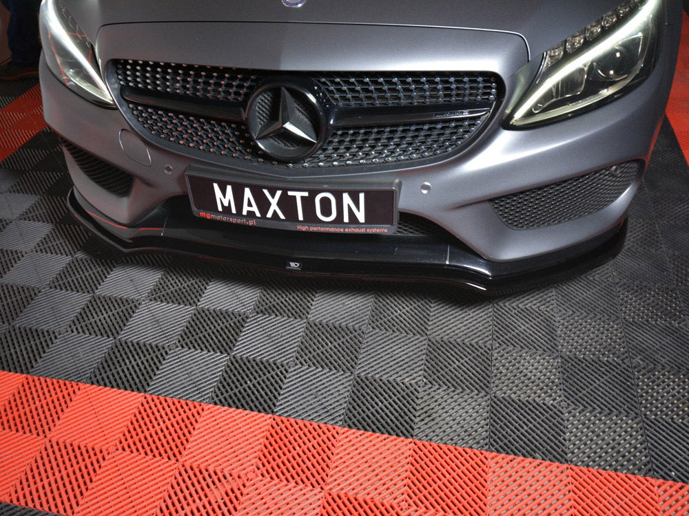 Front Splitter Mercedes C-class W205 Coupe Amg-line (2015-2018)