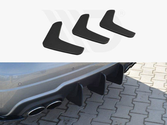 Rear Diffuser V.1 Mercedes C W204 Amg-line (Facelift)