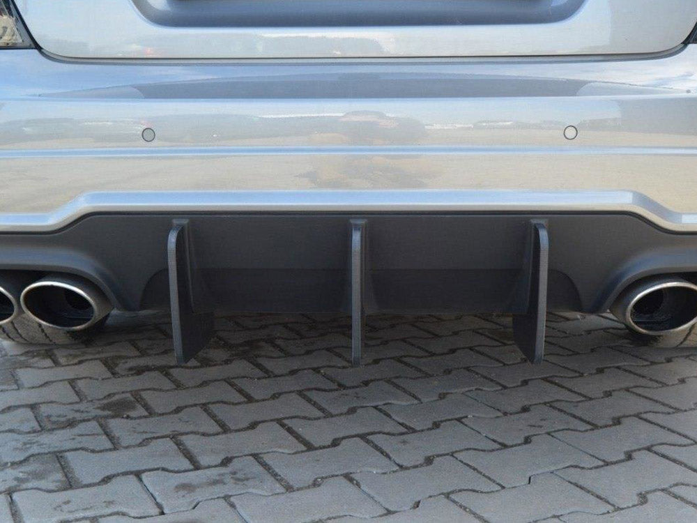 Rear Diffuser V.1 Mercedes C W204 Amg-line (Facelift)