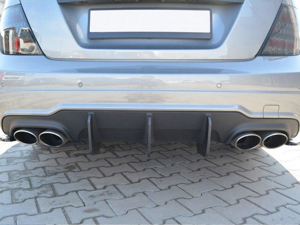 Rear Diffuser V.2 Mercedes C W204 Amg-line (Facelift) (2011-2014)