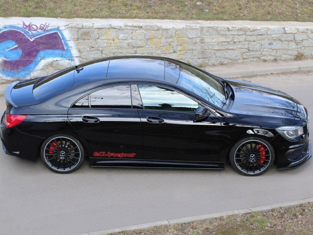 Side Skirts Diffusers Mercedes CLA 45 AMG C117/A45 AMG W176 (Preface)