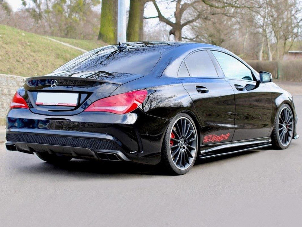 Side Skirts Diffusers Mercedes CLA 45 AMG C117/A45 AMG W176 (Preface)