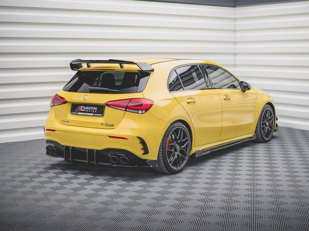 Rear Side Splitters V.2 + Flaps Mercedes AMG A 45 S Aero Pack W177