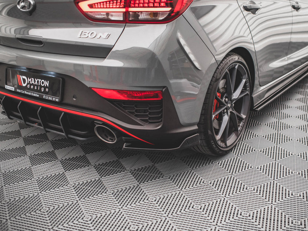 Rear Side Splitters V.3 Hyundai I30 N Hatchback Mk3 Facelift (2020-)