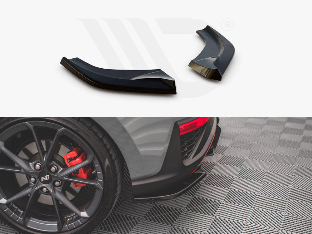 Rear Side Splitters V.2 Hyundai I30 N Hatchback MK3 Facelift (2020-)