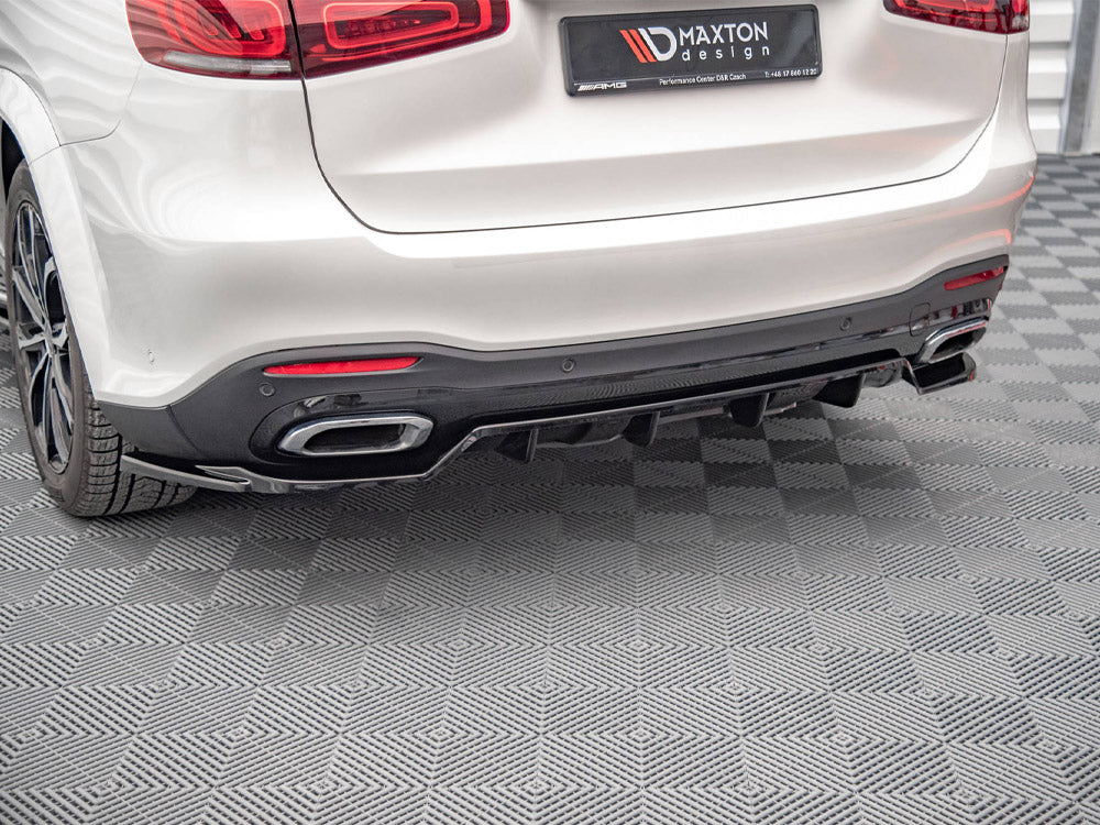 Central Rear Splitter (Vertical Bars) Mercedes GLS Amg-line X167 (2019-)