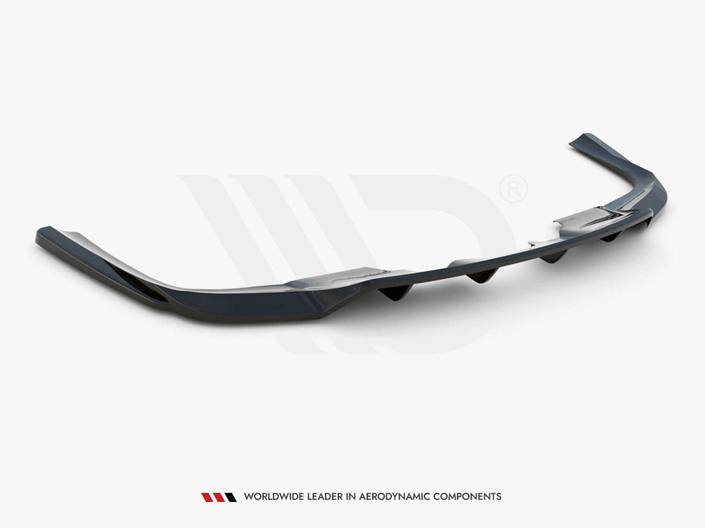 Central Rear Splitter (Vertical Bars) Mercedes GLS Amg-line X167 (2019-)