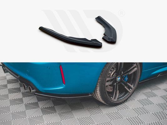 Rear Side Splitters V.2 BMW M2 F87 (2016-2020)