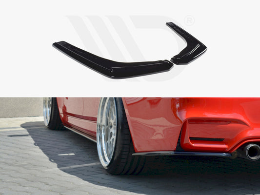 Rear Side Splitters V.1 Bmw M3 F80 (2014-2018)