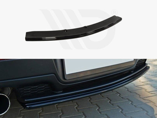 Central Rear Splitter Mazda 3 MPS MK1 Preface (Without Vertical Bars)