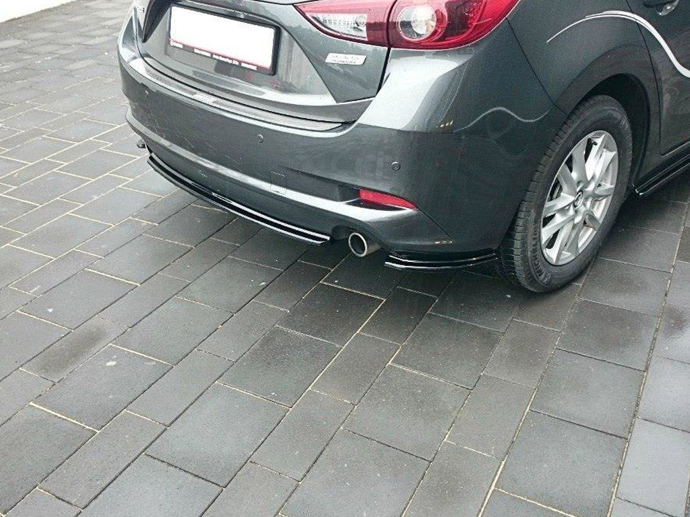 Central Rear Splitter Mazda 3 Mk3 Facelift