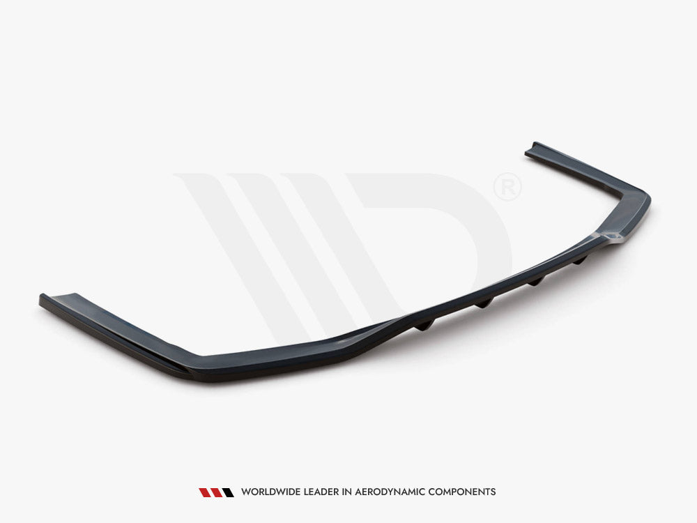 Central Rear Splitter (Vertical Bars) BMW 7 G11 M-Pack Facelift (2019-)