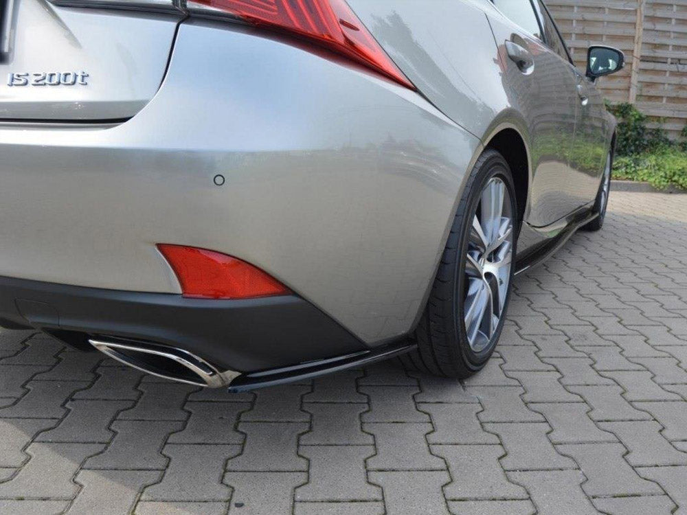 Rear Side Splitters Lexus IS Mk3 Facelift T