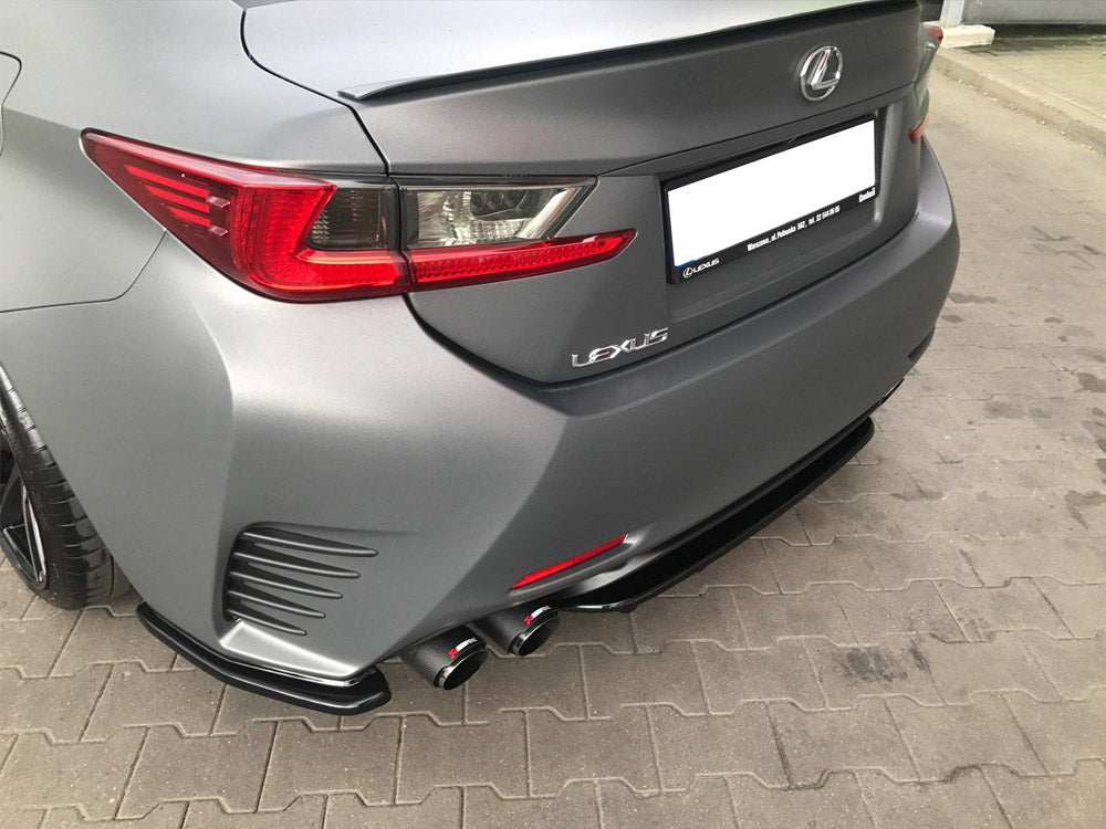 Rear Side Splitters Lexus RC (2014-UP)