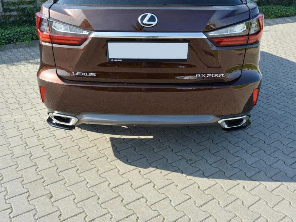 Rear Side Splitters Lexus RX MK4 T