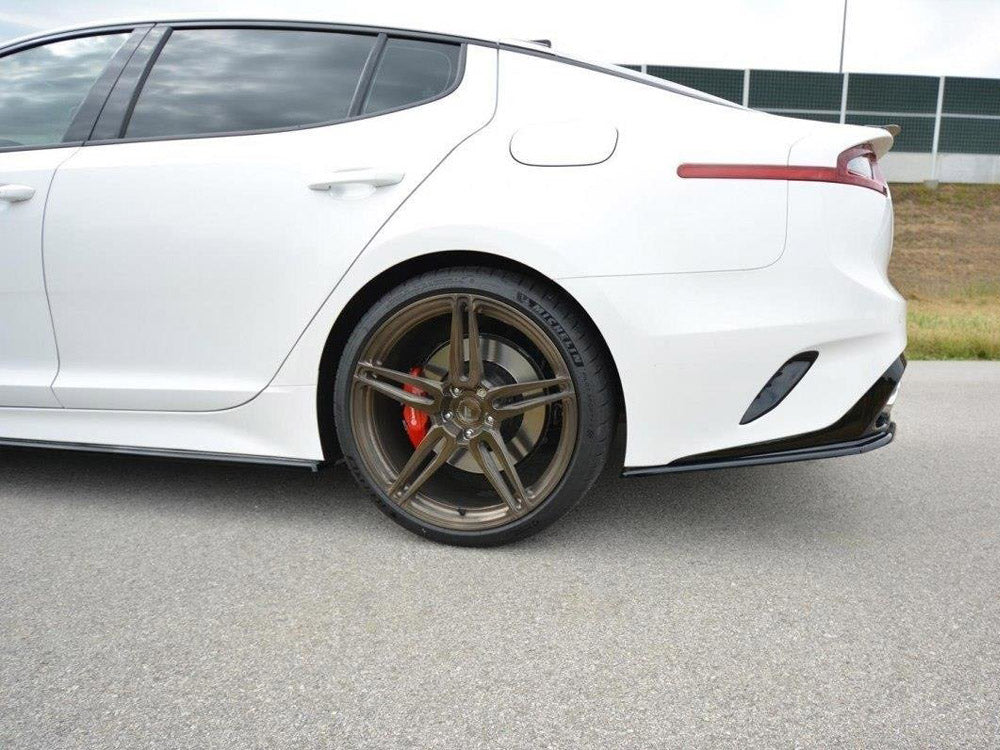 Rear Side Splitters Kia Stinger GT / GT-Line Mk1