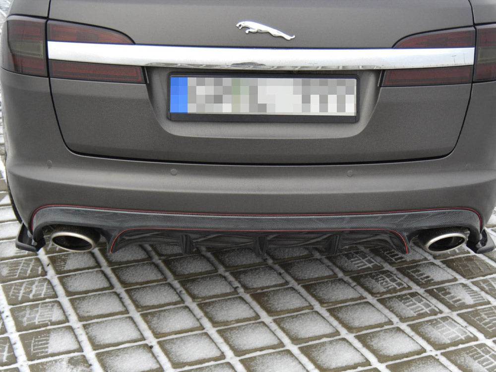 Rear Side Splitters Jaguar XF (X250) MK1 Sportbrake S-pack (2012-2015)