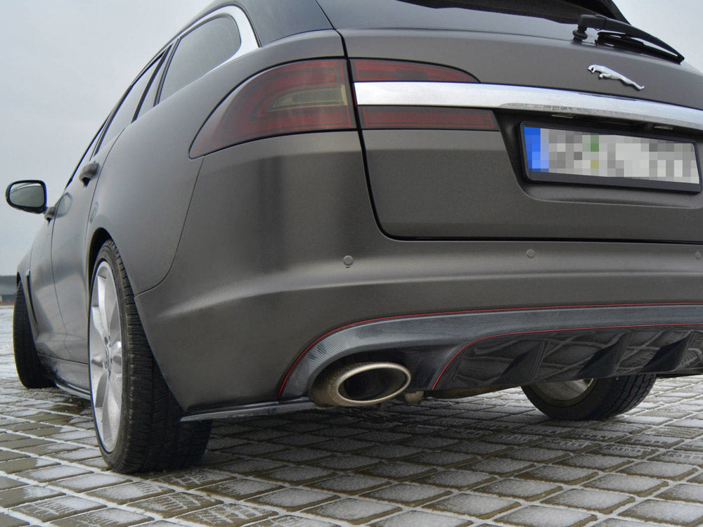 Rear Side Splitters Jaguar XF (X250) MK1 Sportbrake S-pack (2012-2015)