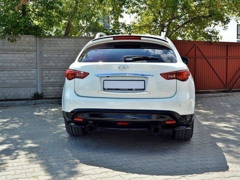 Central Rear Splitter Infiniti QX70