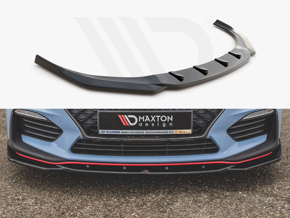 Front Splitter V.4 Hyundai I30 N MK3 Hatchback/ Fastback (2017-2020)