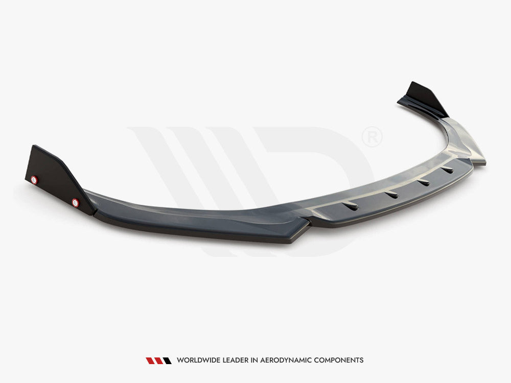 Front Splitter V.6 + Flaps Hyundai I30 N Mk3 Hatchback / Fastback