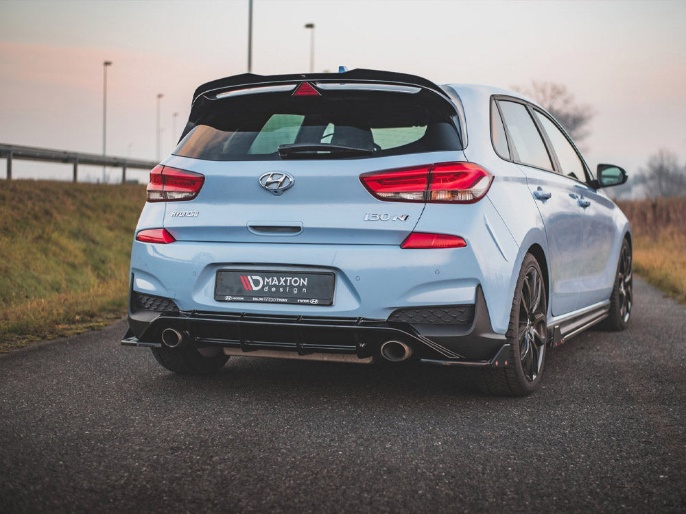 Rear Side Splitters V.7 + Flaps Hyundai I30 N Mk3 Hatchback