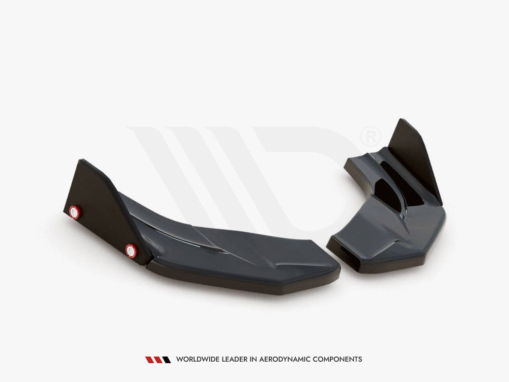 Rear Side Splitters V.7 + Flaps Hyundai I30 N Mk3 Hatchback