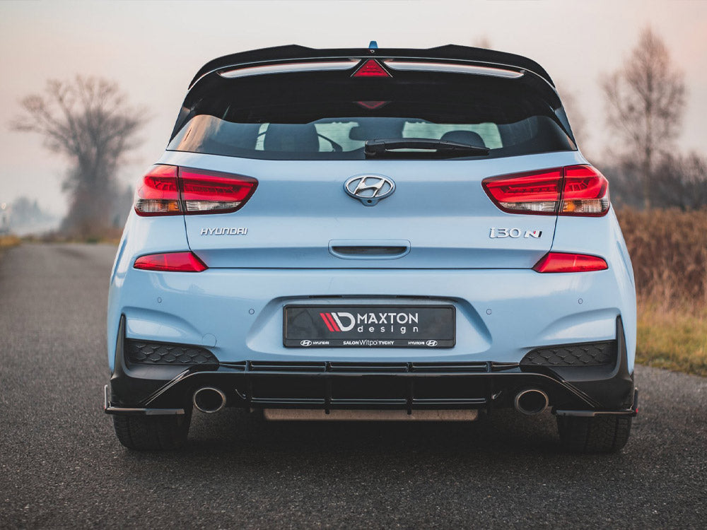 Rear Side Splitters V.7 + Flaps Hyundai I30 N Mk3 Hatchback