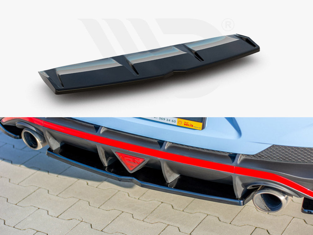 Central Rear Splitter Hyundai I30 Mk3 N Fastback