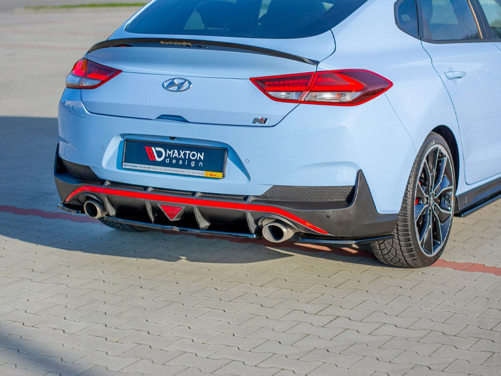 Central Rear Splitter Hyundai I30 Mk3 N Fastback