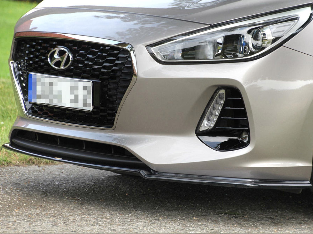 Front Splitter V.1 Hyundai I30 Mk3 Hatchback