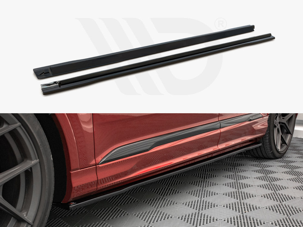 Side Skirts Diffusers Audi SQ7 /Q7 S-line MK2 (4M) Facelift (2019-)