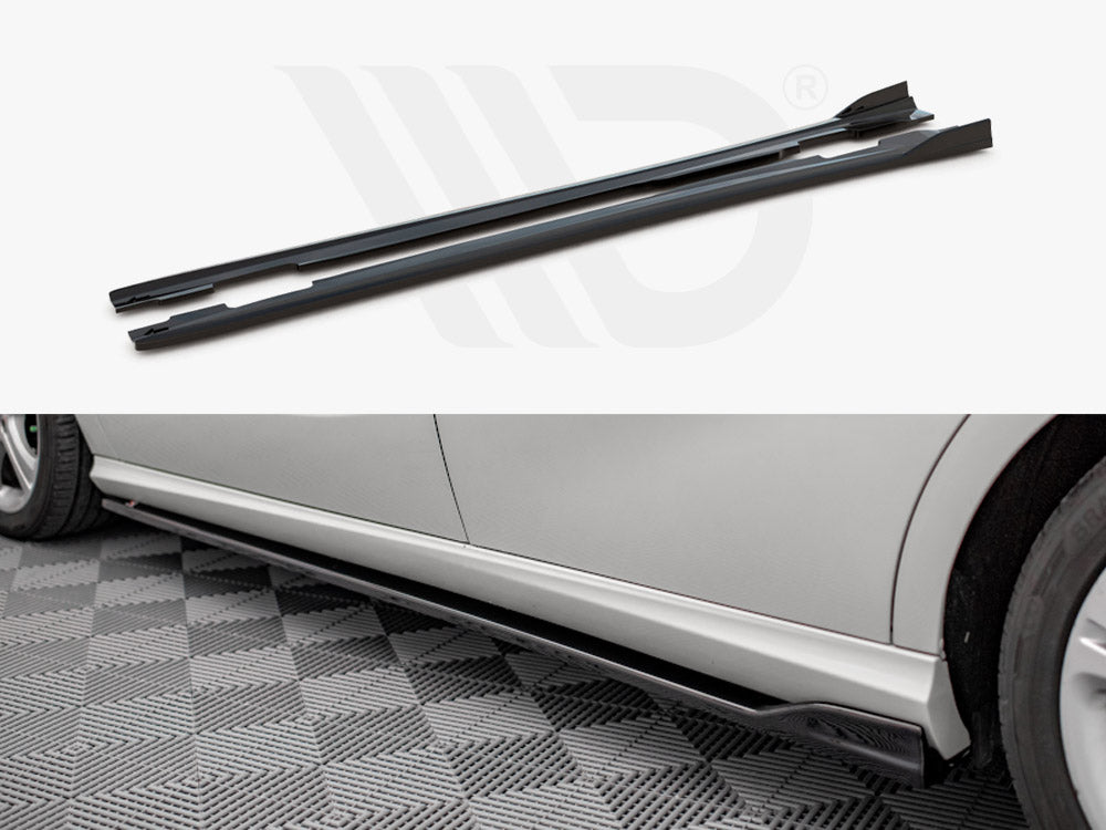 Side Skirts Diffusers V.1 Mercedes A W176 (2012-2015)