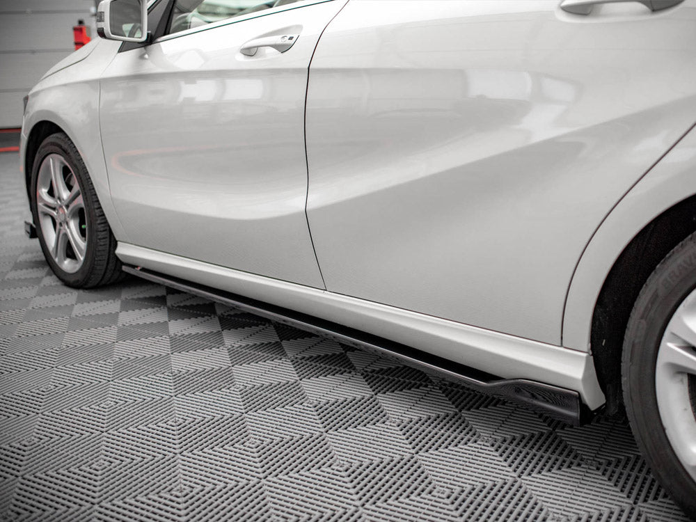 Side Skirts Diffusers V.1 Mercedes A W176 (2012-2015)